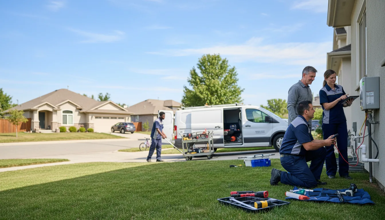 Tankless water heater service in Monterville, WV